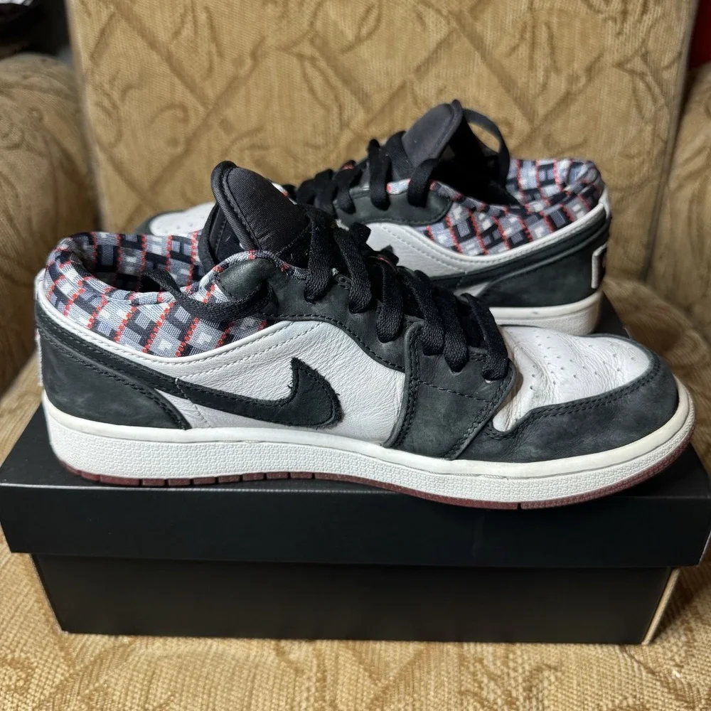 Size‎ 9 - Air Jordan 1 Low Quai 54 2021 Preowned w/ Laces + Box DM0095-106